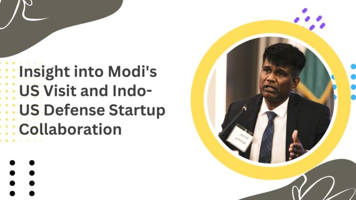 Wing Cmdr Anish Antony, T-Hub COO, represented India on defense and startups during PM Modi's US visit, shared insights with My Startup TV