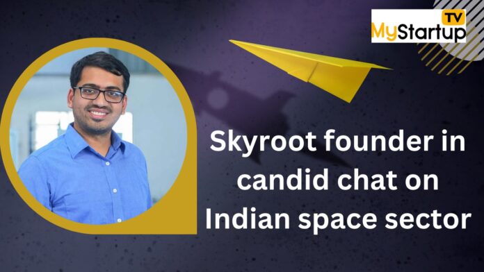 Major Sunil Shetty and Pawan discussed the influence of teachers, India's lunar achievements, and advised GITAM students to aim high, leveraging India's growing potential in the space industry.