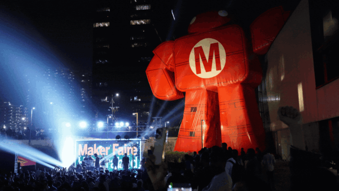 Maker Faire Hyderabad mascot Makie