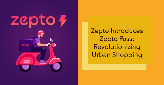 Zepto Pass revolutionizes urban shopping with unlimited free deliveries and discounts, marking a new era in convenience and affordability.
