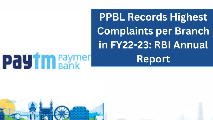 PPBL Tops Chart On Highest Complaints Per Branch In FY22-23
