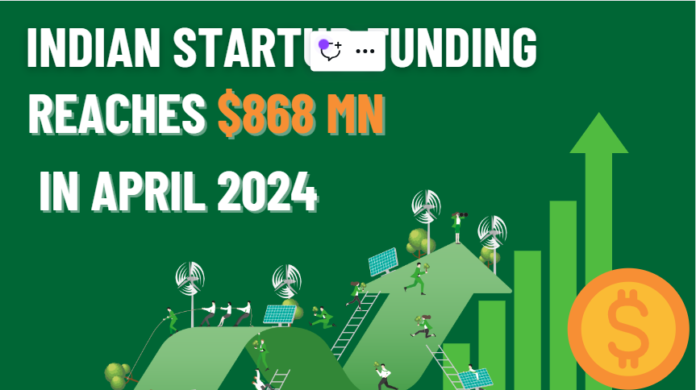Indian Startup Funding Shows Signs of Revival, Reaching $868 Mn in April 2024