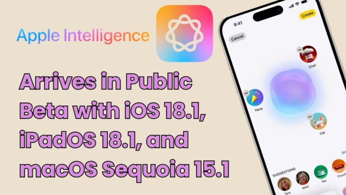 Apple took a significant step towards making its AI platform, Apple Intelligence, more widely available with the launch of the iOS 18.1, iPadOS 18.1, and macOS Sequoia 15.1 public betas yesterday.