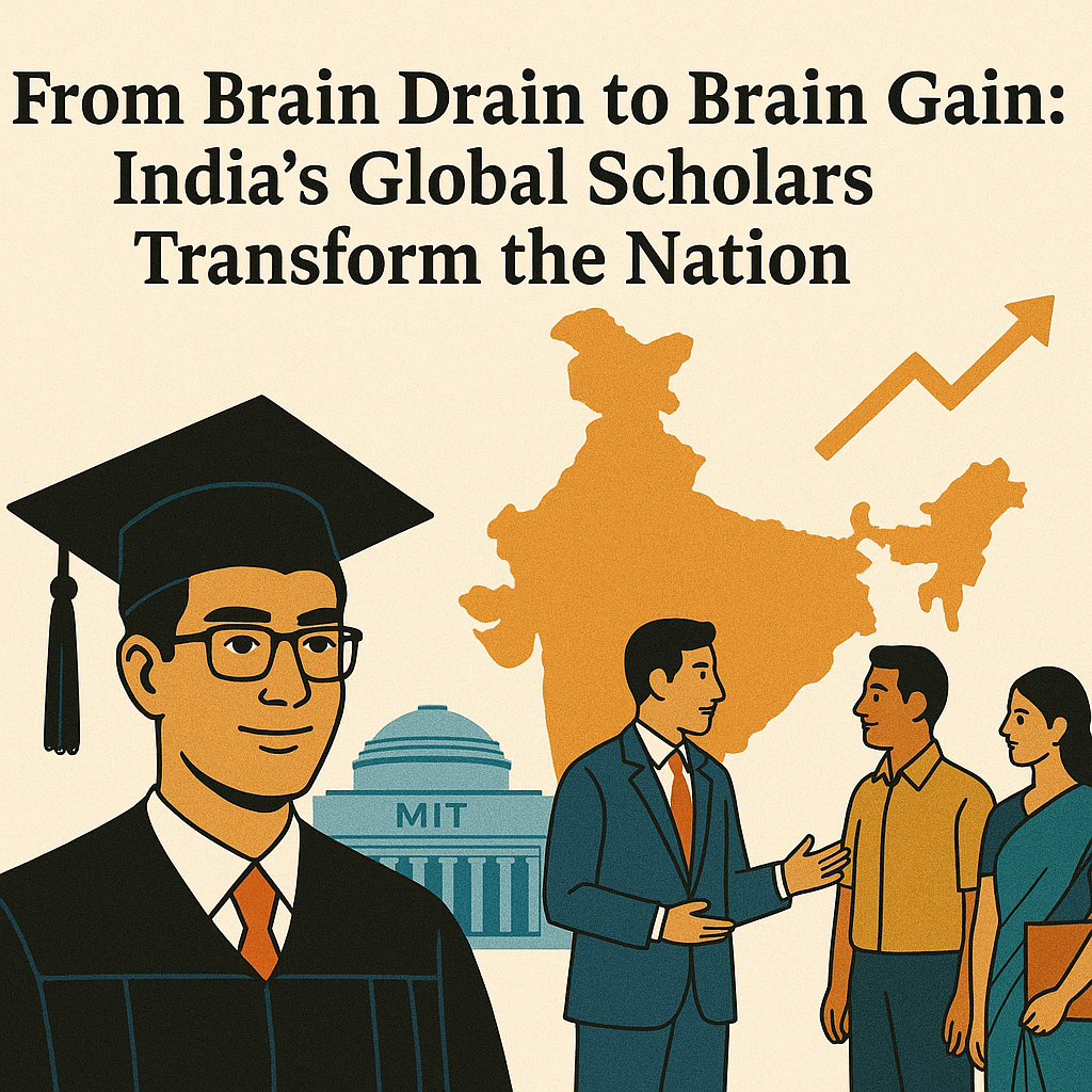 From Brain Drain to Brain Gain: India's Global Scholars Transform the Nation 